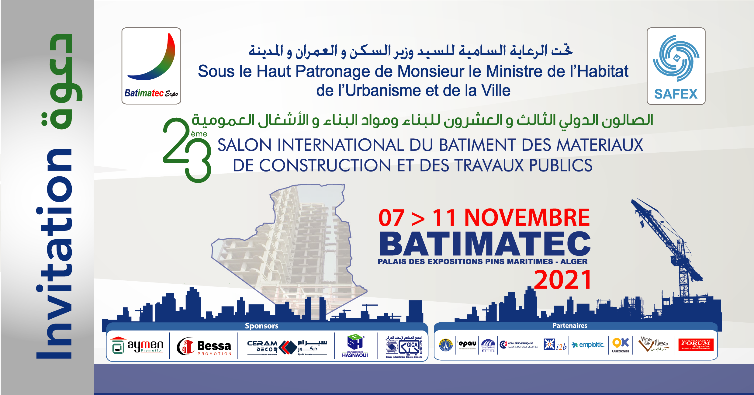 Venez nous voir au salon BATIMATEC !